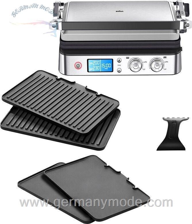 گریل باربیکیو براون آلمان مدل Braun MultiGrill CG 9043 Grillplatten