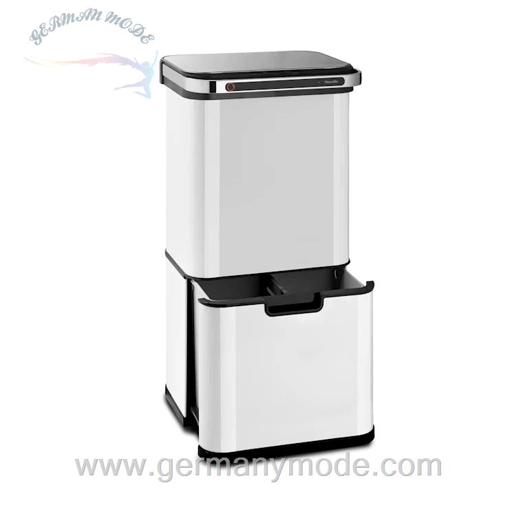 سطل زباله سنسور دار کلارشتاین آلمان Klarstein Touchless Ultraclean Sensor-Mülleimer Weiß