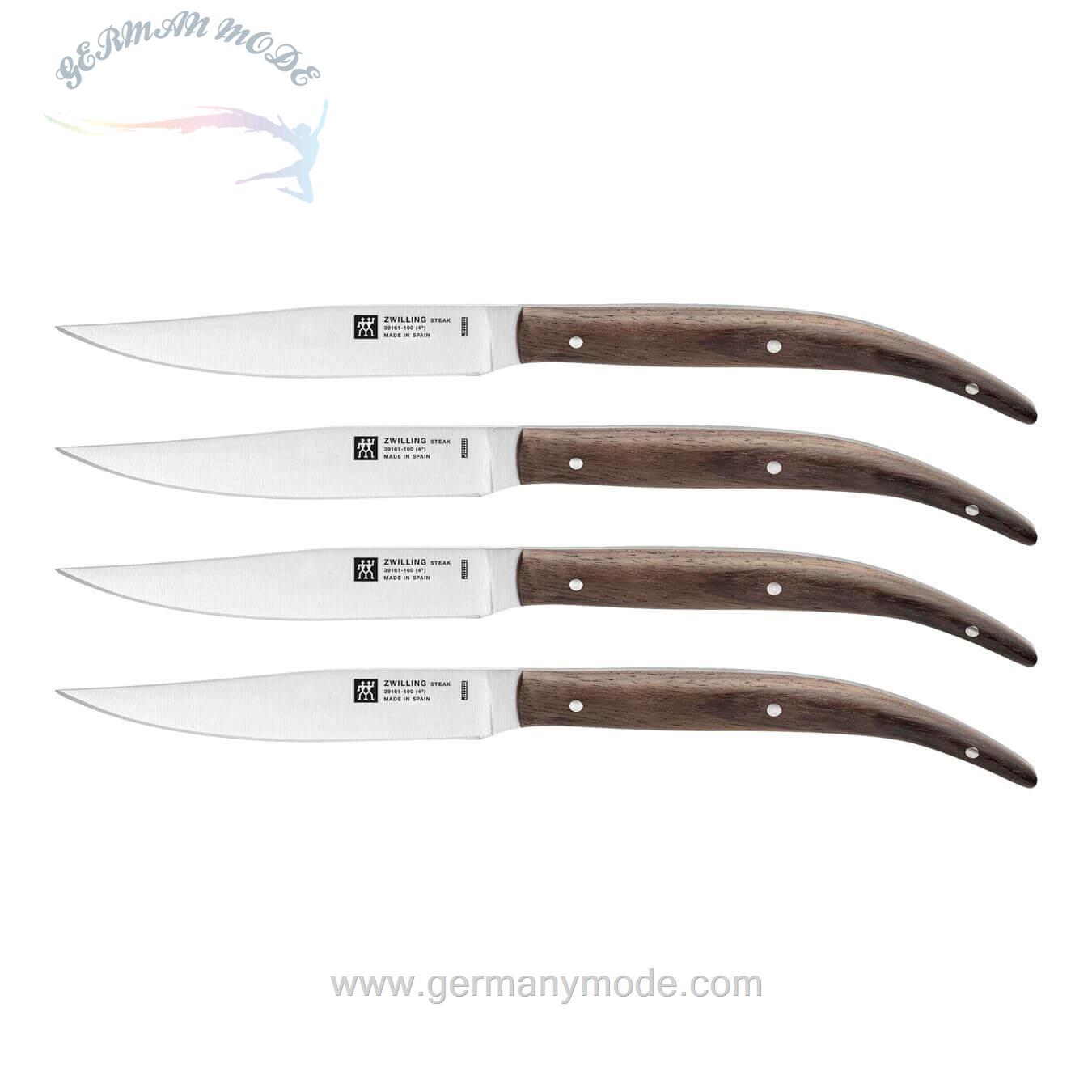چاقو استیک ۴ عددی زولینگ آلمان ZWILLING STEAK-SETS STEAKMESSERSET 4-TLG