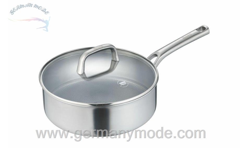 تابه 28 سانتی برندس آلمان Berndes Tricion Resist Schmorpfanne mit Glasdeckel 28 cm