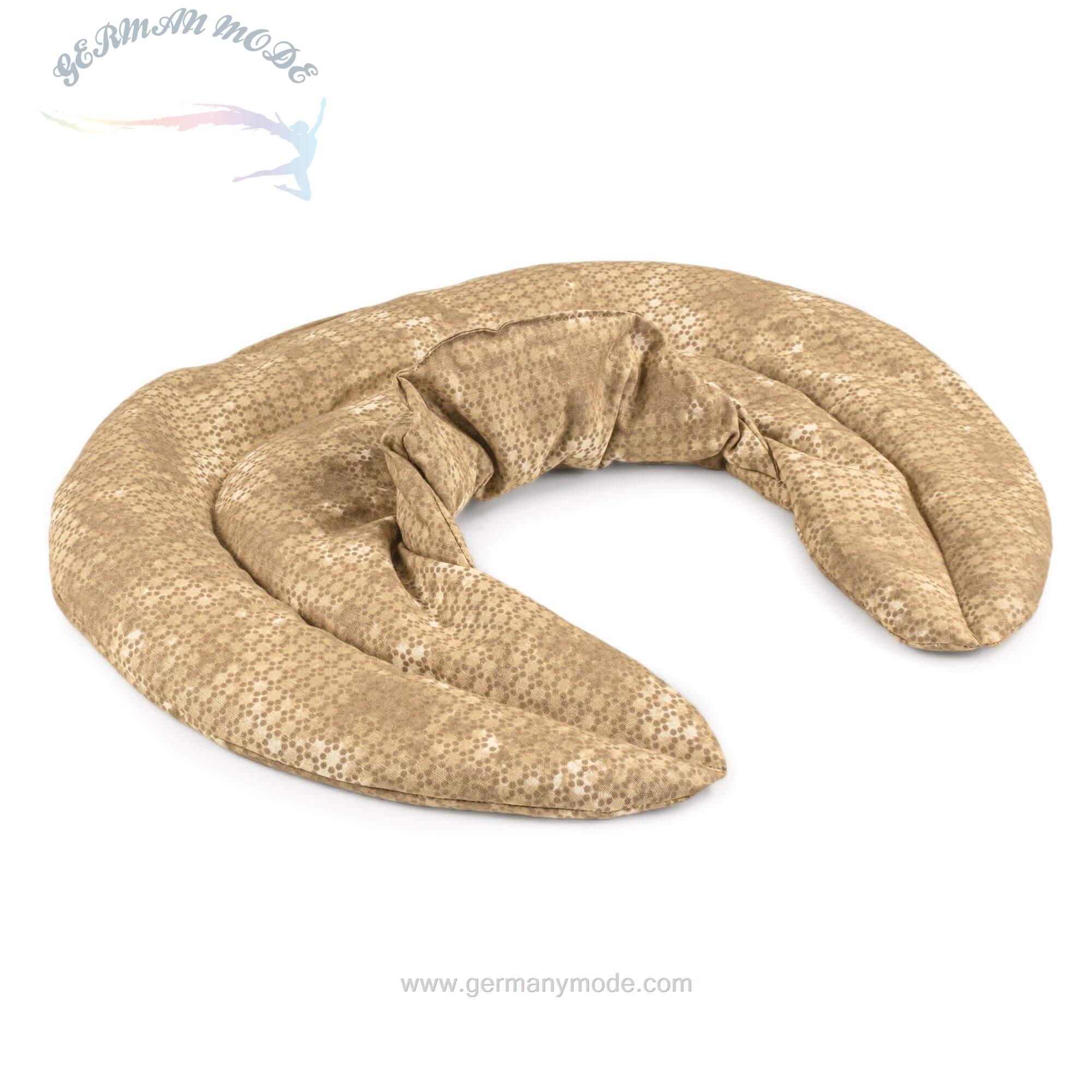 پد گرمایشی سرمایشی گردن جیرافنلند آلمان Giraffenland heat pillow batik gold