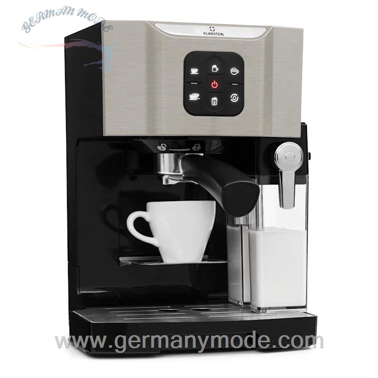 قهوه اسپرسوساز کلارشتاین آلمان Klarstein BellaVita Kaffeemaschine 1,4 Liter Grau 1450 watt