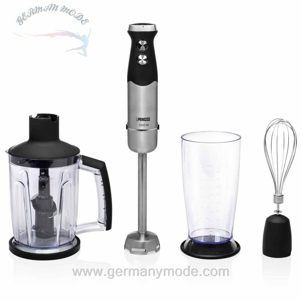 گوشت کوب برقی پرینسس هلند PRINCESS Standmixer Princess Stabmixer-Set 1000 W Schwarz
