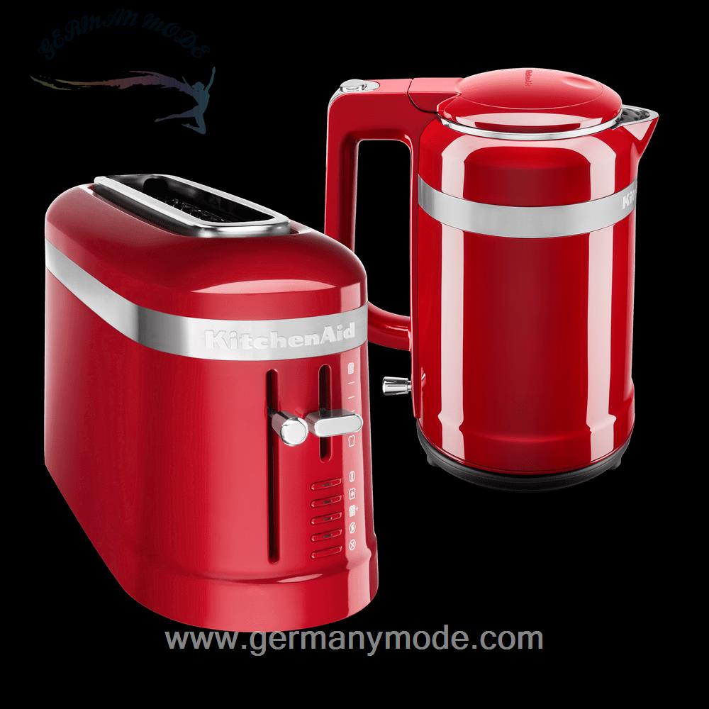 ست کتری توستر کیچن اید آمریکا KitchenAid LANGSCHLITZTOASTER FÜR 2 SCHEIBEN - DESIGN 5KMT3115, WASSERKOCHER 1,5L - Design 5KEK1565