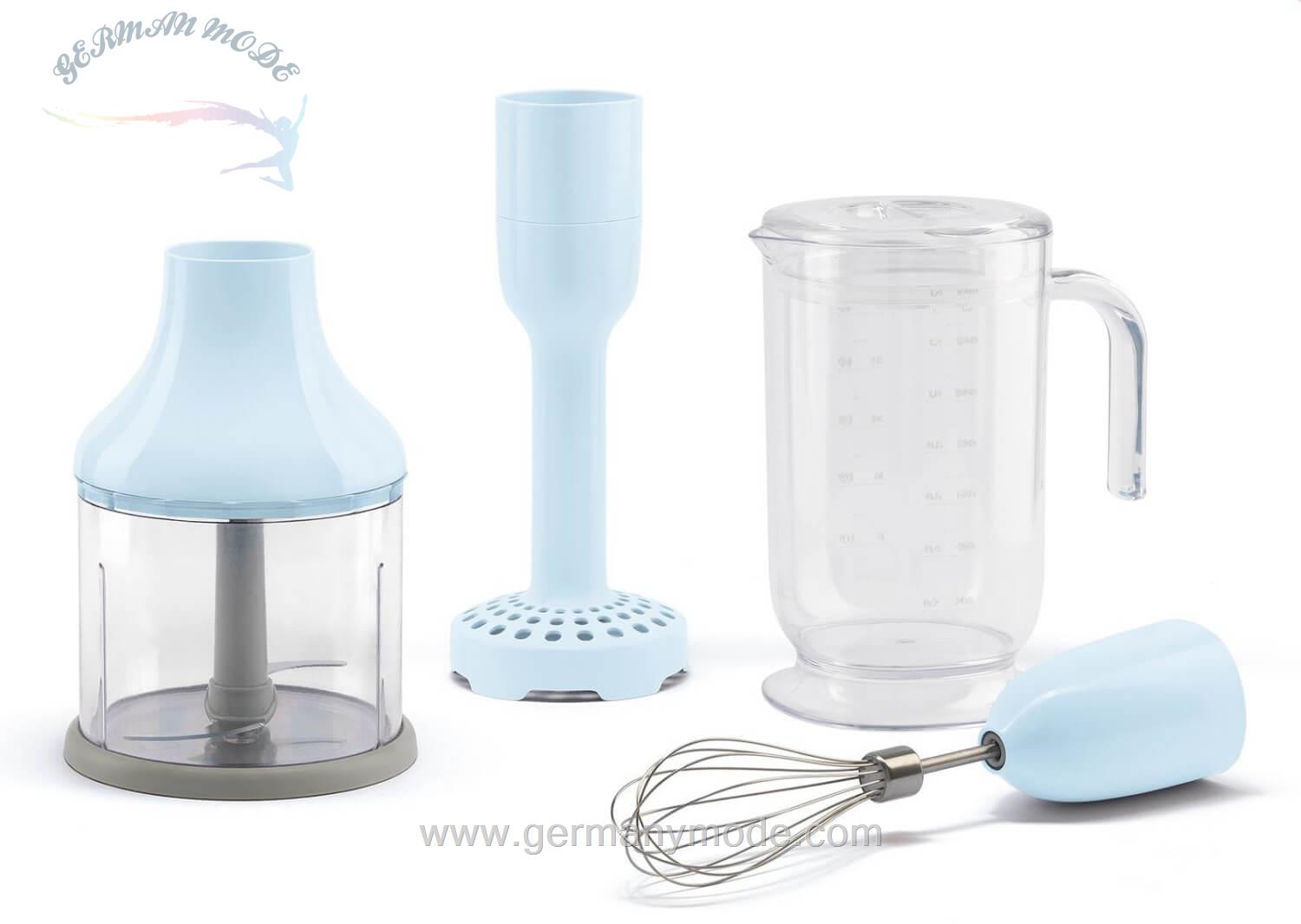 لوازم جانبی گوشت کوب برقی اسمگ ایتالیا Smeg Zubehör-Set HBAC01PB pastellblau