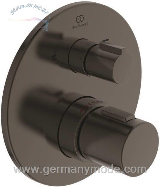 شیر حمام توکار ایدیل استاندارد Ideal Standard Ceratherm T100 Badethermostat Unterputz  A5814  magnetic grey A5814A5