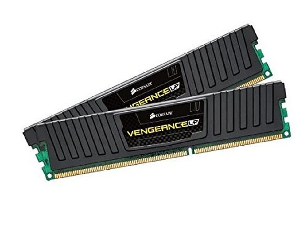 خرید از آمازون - حافظه دسکتاپ Corsair CML16GX3M2A1600C9 Vengeance LP 16GB (2x8GB) DDR3 1600Mhz CL9 Performance با نمایه XMP. مشکی مشکی 1600 مگاهرتز CL9