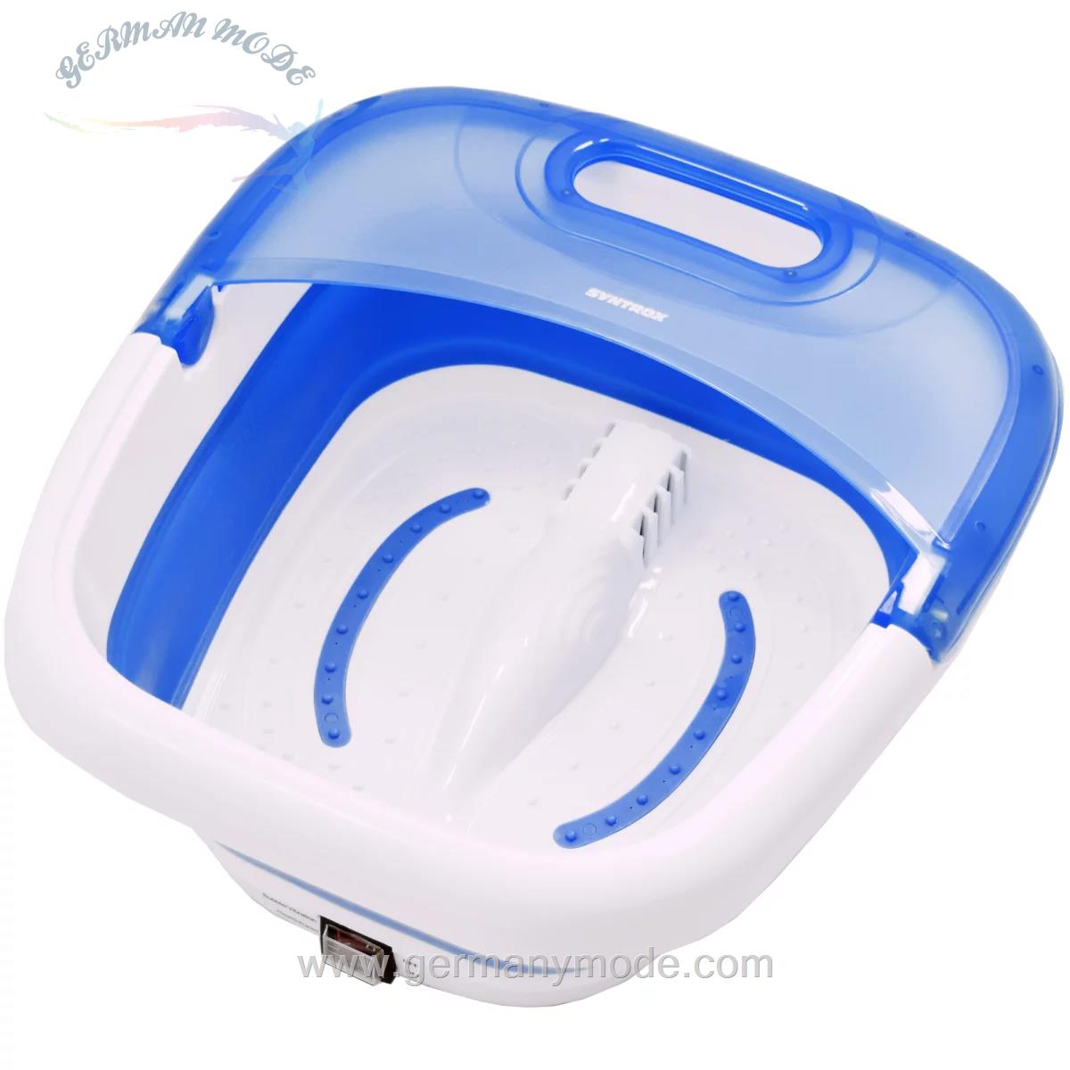ماساژور پا مادون قرمز سینتروکس آلمان Syntrox Germany 4 in 1 Faltbares Fußsprudelbad Folder A Ware