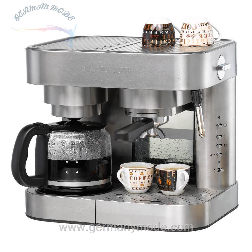 اسپرسو ساز روملزباخر آلمان Rommelsbacher Siebträger Filterkaffeemaschine EKS 3010