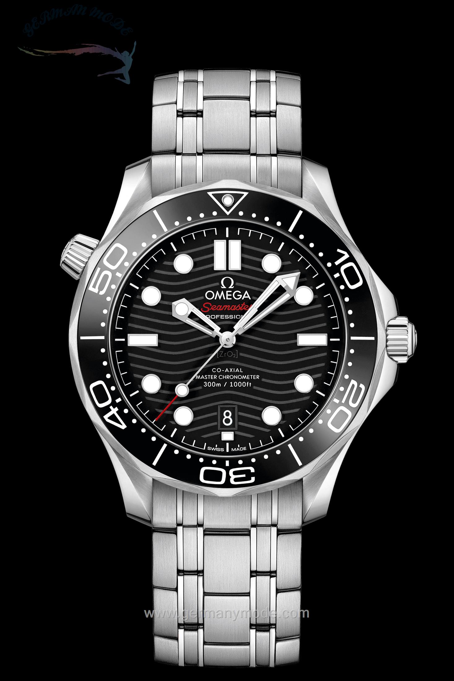 ساعت مچی مردانه امگا سوئیس Omega-DIVER 300M- CO-AXIAL MASTER CHRONOMETER42 MM q