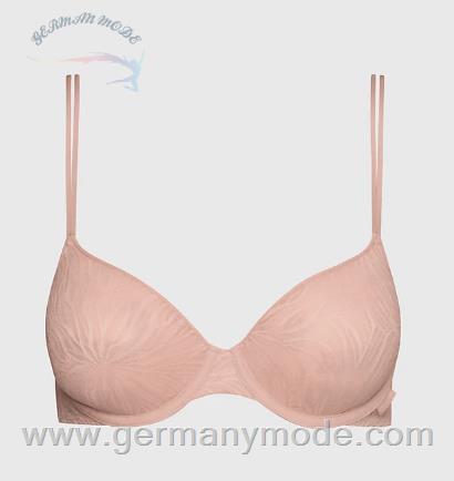 سوتین کلوین کلین آمریکا Calvin Klein Halbschalen T Shirt BH Sheer Marquisette Subdued 000QF6875ETQO