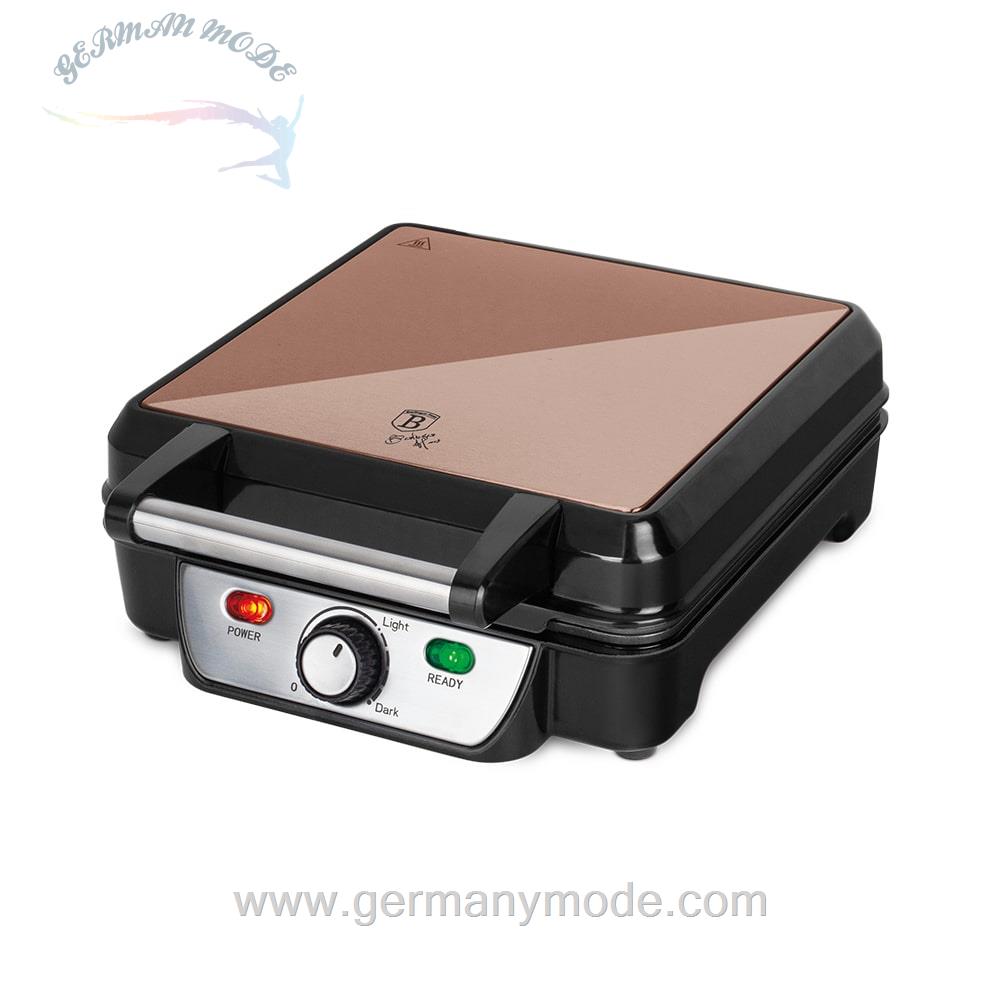وافل ساز برلینگر هاوس مجارستان BerlingerHaus WAFFLE MAKER BERLINGER HAUS BH 9452 ROSE GOLD