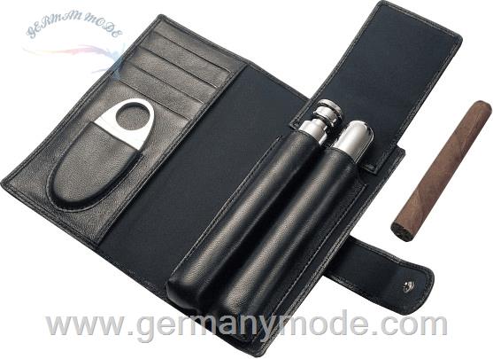 ست کیف جا فندکی جا سیگار برگ فیلیپی آلمان Philippi Churchill Genießer Set