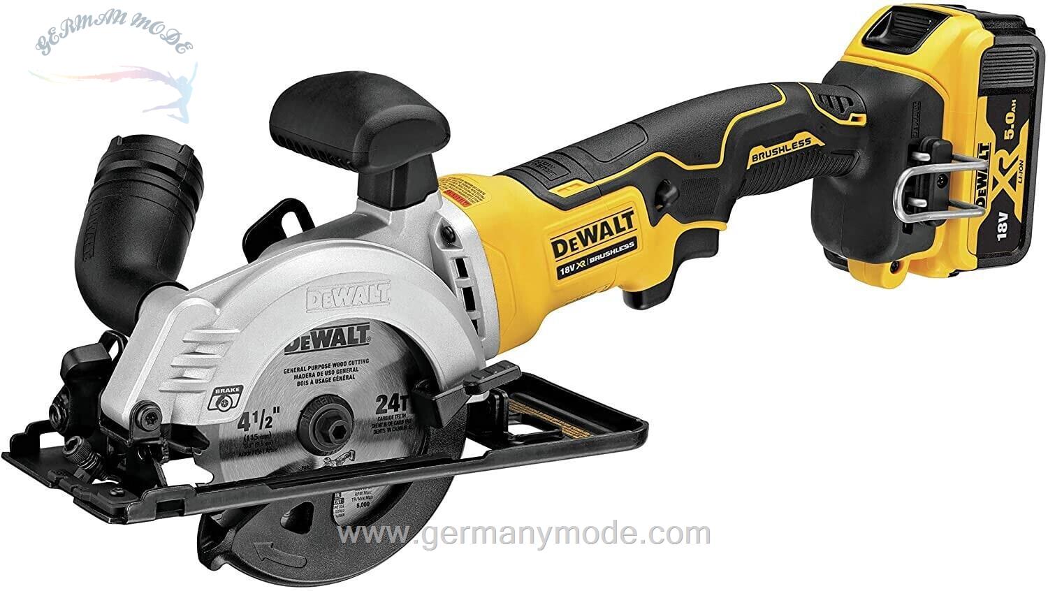 اره گرد بر شارژی دیوالت آمریکا DeWALT Akku-Handkreissäge DCS571P2