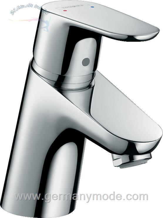 شیر مخلوط روشویی پایه کوتاه هانس گروهه آلمان Hansgrohe Focus 70 mit Ablaufgarnitur