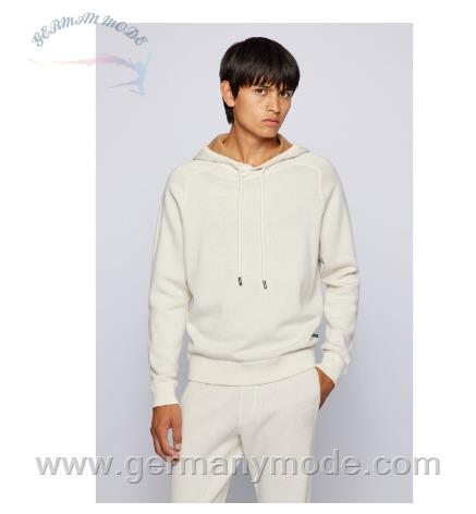 هودی کلاه دار مردانه هوگو باس آلمان Hugo Boss Neptune (50457715) white