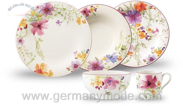 سرویس غذاخوری چینی 10 پارچه 2 نفره ویلروی و بوخ آلمان Villeroy / Boch Mariefleur Starter Set (10-tlg.)