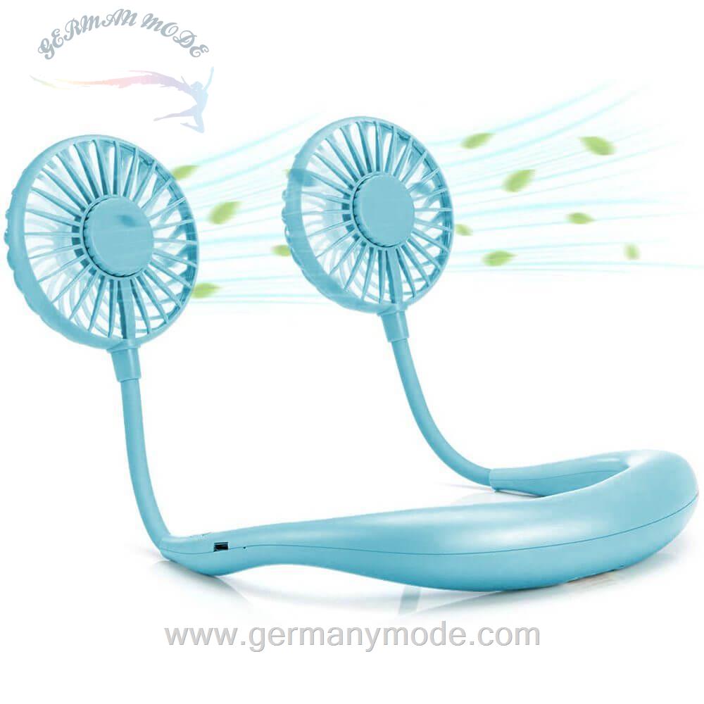 پنکه شارژی گردنی فوچینزن Fortunesn Mini USB-Ventilator Tragbarer Ventilator,