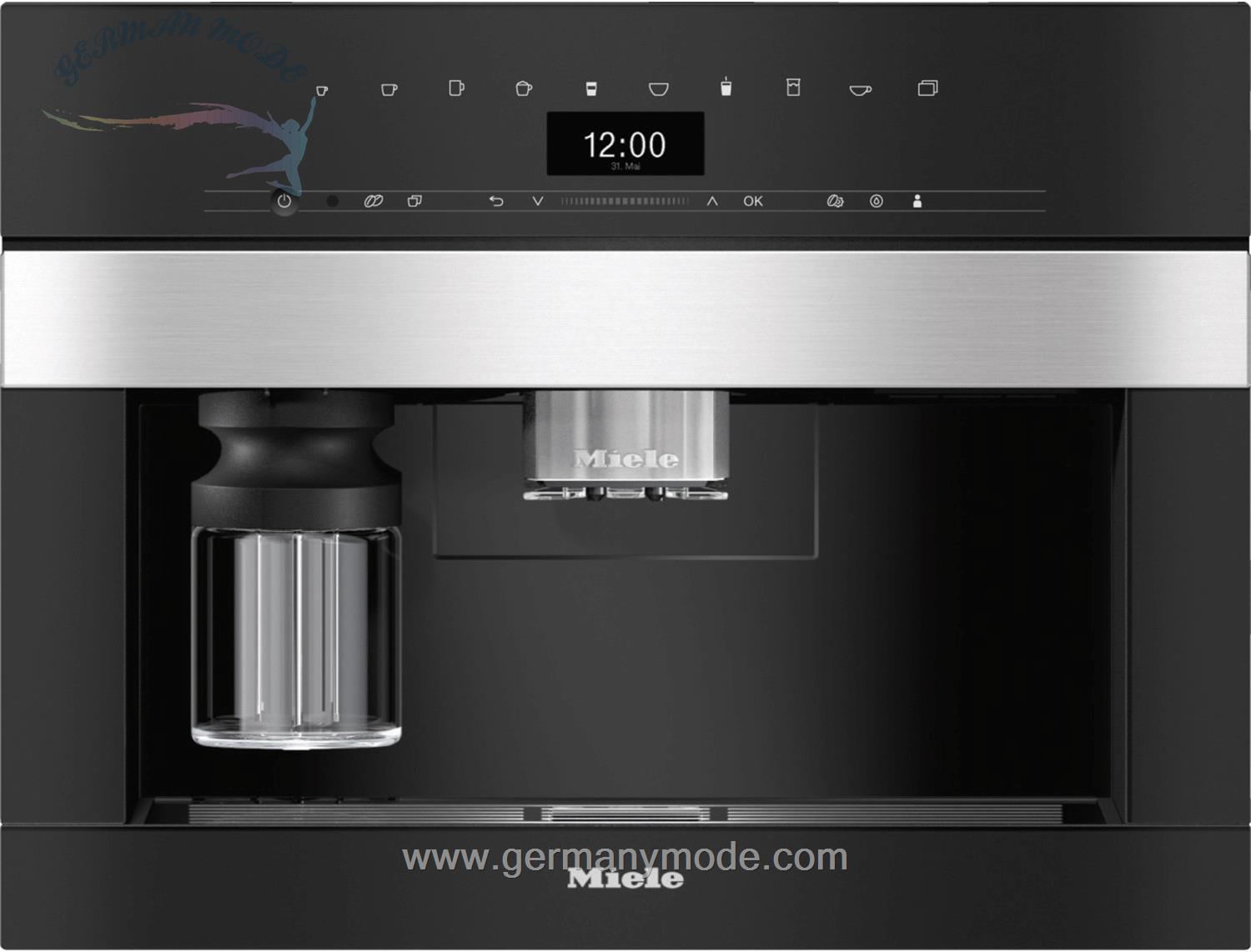 اسپرسو ساز تو کار میله آلمان Miele CVA 7440 Edelstahl/CleanSteel