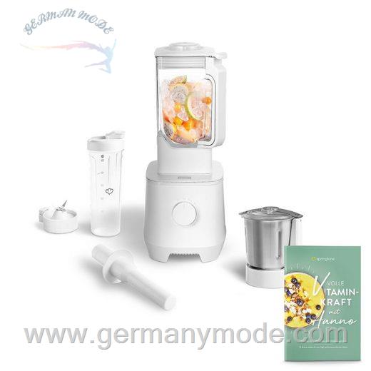 مخلوط کن اسموتی ساز چندکاره اشپرینگلین Springlane Standmixer Hanno, 2000 W, Hochleistungsmixer 2000WWeiß/Hellgrau S0F0109FVRKP2