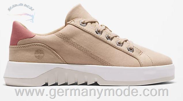 کتانی زنانه تیمبرلند آمریکا TIMBERLAND SUPAWAY CANVAS SNEAKERS FOR WOMEN IN BEIGE