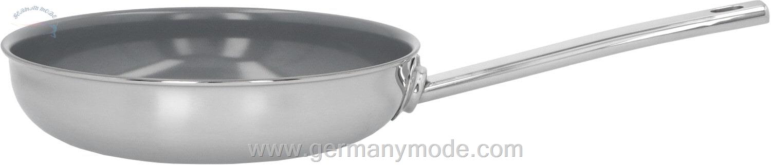 ماهیتابه 24 سانت اکولاین دمایر بلژیک Demeyere Ecoline 5 Bratpfanne 18/10 Edelstahl silber 24 cm