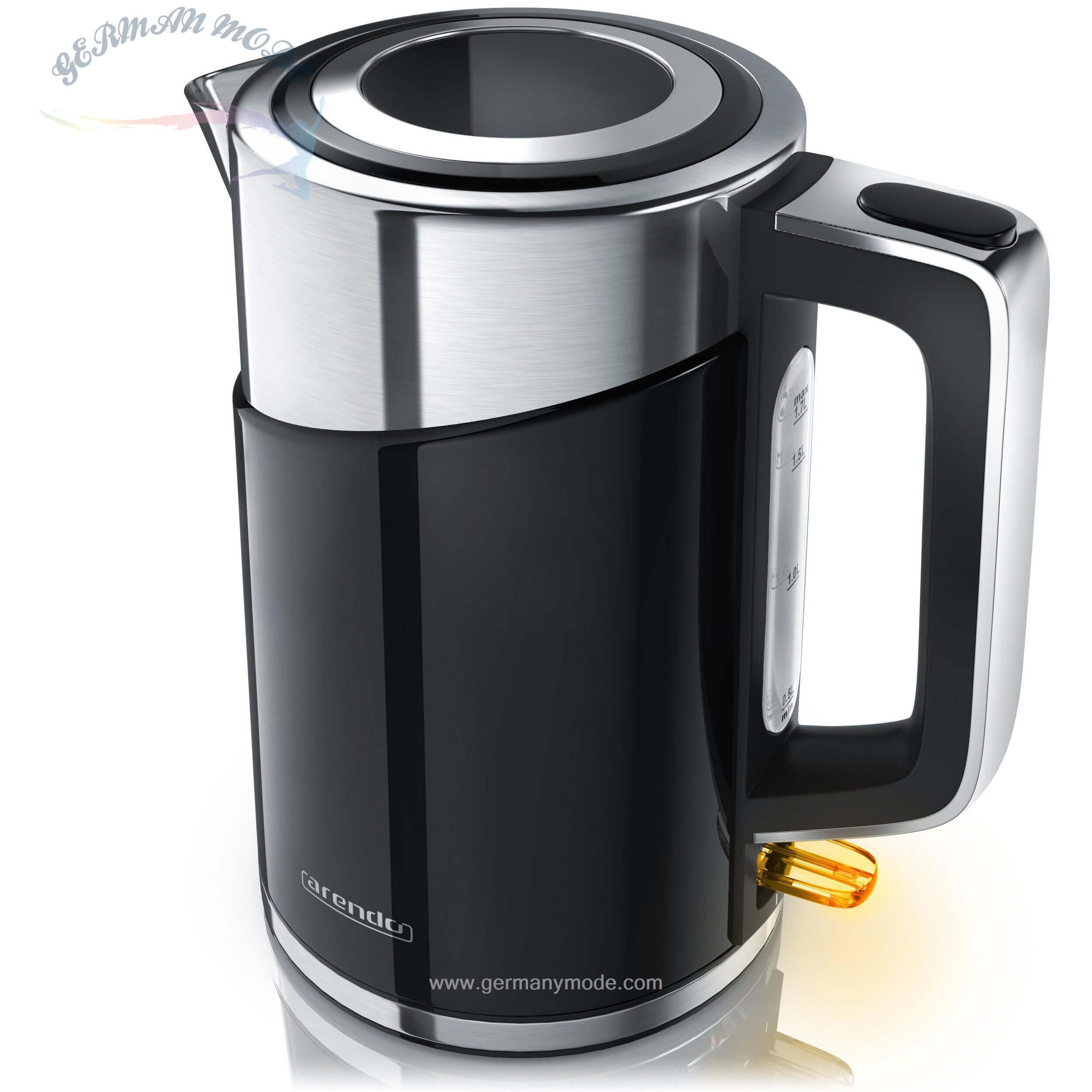 کتری برقی آرندو آلمان Arendo Wasserkocher Cool Touch 3000Watt -1-7 Liter - Strix Controller
