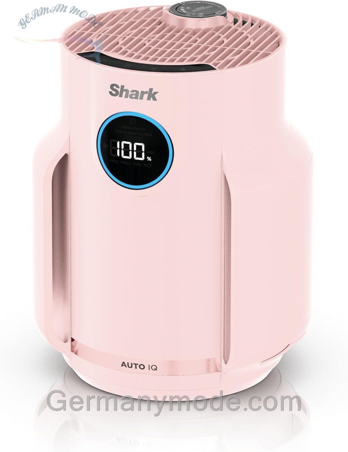 دستگاه تصفیه هوای شارک آمریکا Shark HP072EUPK پوشش اتاق ۲۳ متر مربع فیلتر HEPA جذب ۹۹.۹۷٪ از آلرژن‌ها عملکرد بی‌صدا