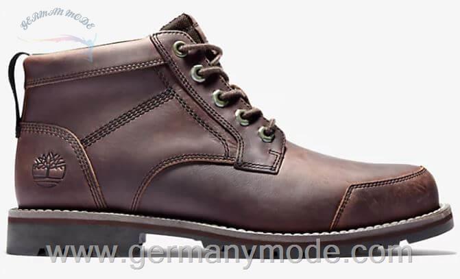 نیم بوت مردانه تیمبرلند آمریکا Timberland LARCHMONT LEATHER CHUKKA BOOTS FOR MEN IN DARK BROWN