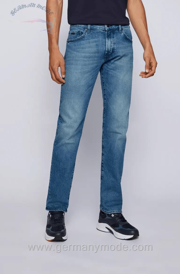 شلوار جین مردانه هوگو باس آلمان Hugo Boss Maine BC-C (50389628) Boss Black (50389628-436) blue