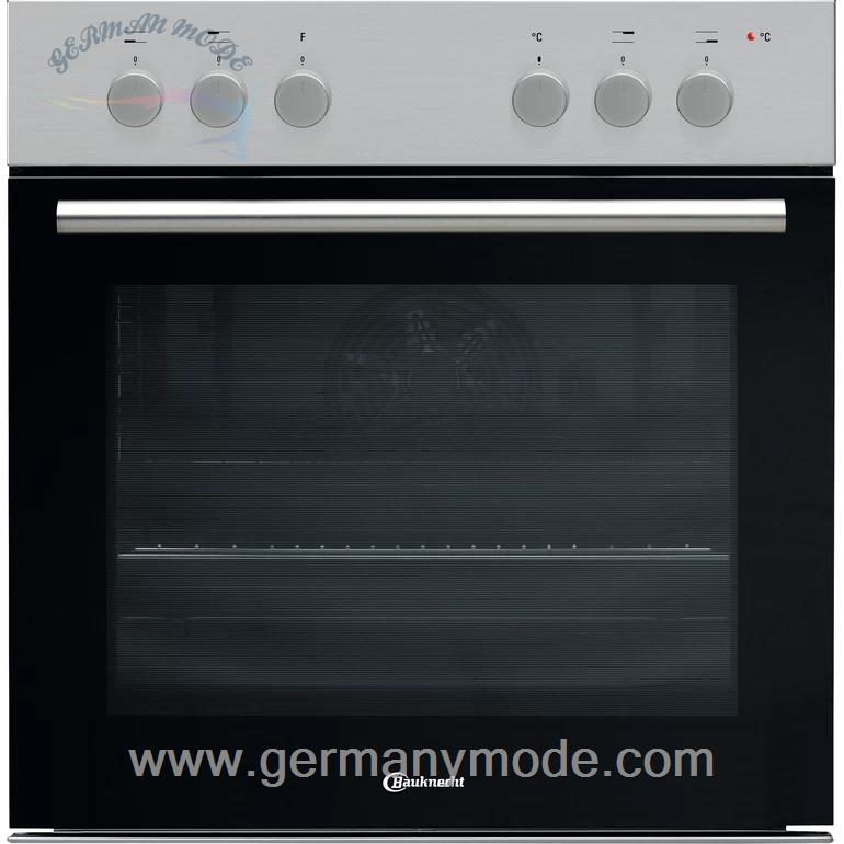 فر توکار باکنشت آلمان BAUKNECHT ELEKTRISCHER EINBAUHERD: FARBE EDELSTAHL - HVP2 NN5F IN
