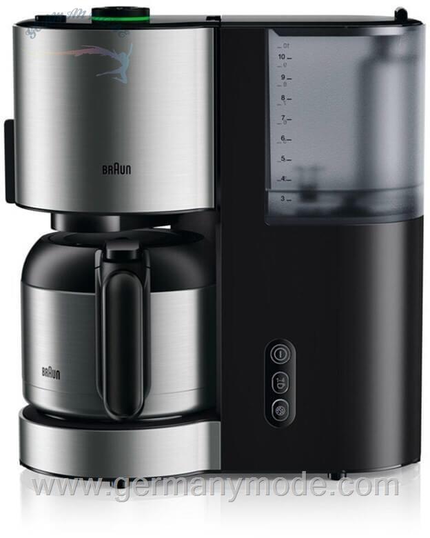 قهوه ساز براون آلمان Braun Filterkaffeemaschine ID Collection Kaffeemaschine KF 5105 BK schwarz