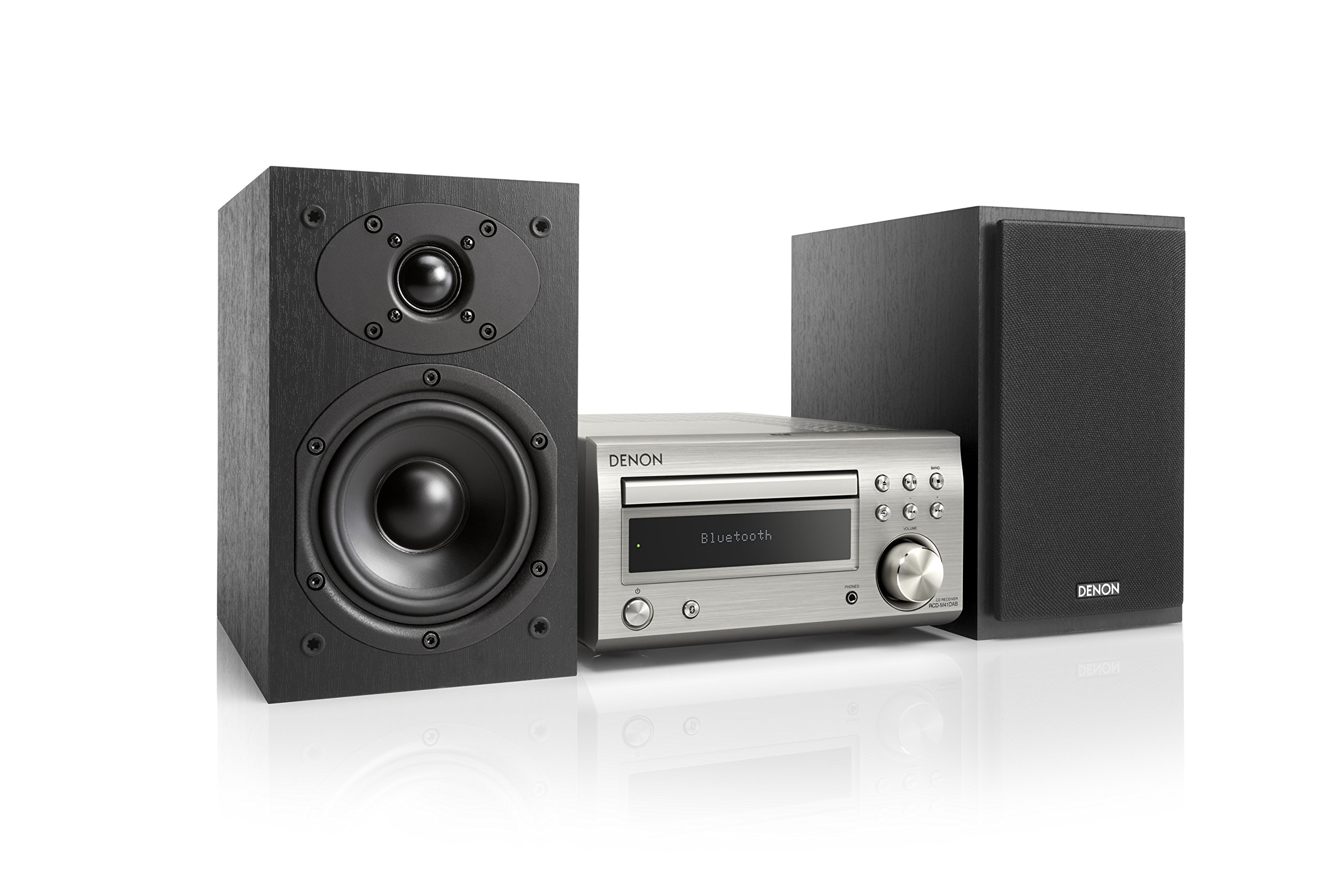 خرید از آمازون - Marantz D-M 41 DAB Kompaktes HiFi-System mit 2X 30W Ausgangsleistung Premium-Silber/schwarz Premium-Silber / Schwarz