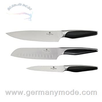 ست چاقو آشپزخانه 3 پارچه برلینگر هاوس مجارستان BERLINGER HAUS 3-PIECE KNIFE SET BH/2121 PHANTOM LINE