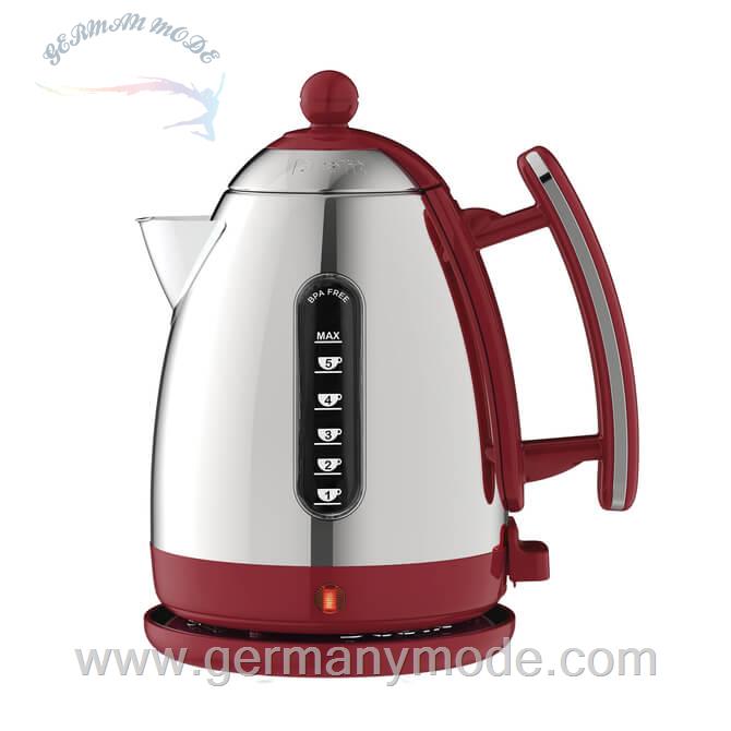 کتری برقی دوالیت انگلستان Dualit Wasserkocher CORDLESS JUG - red - Rot -