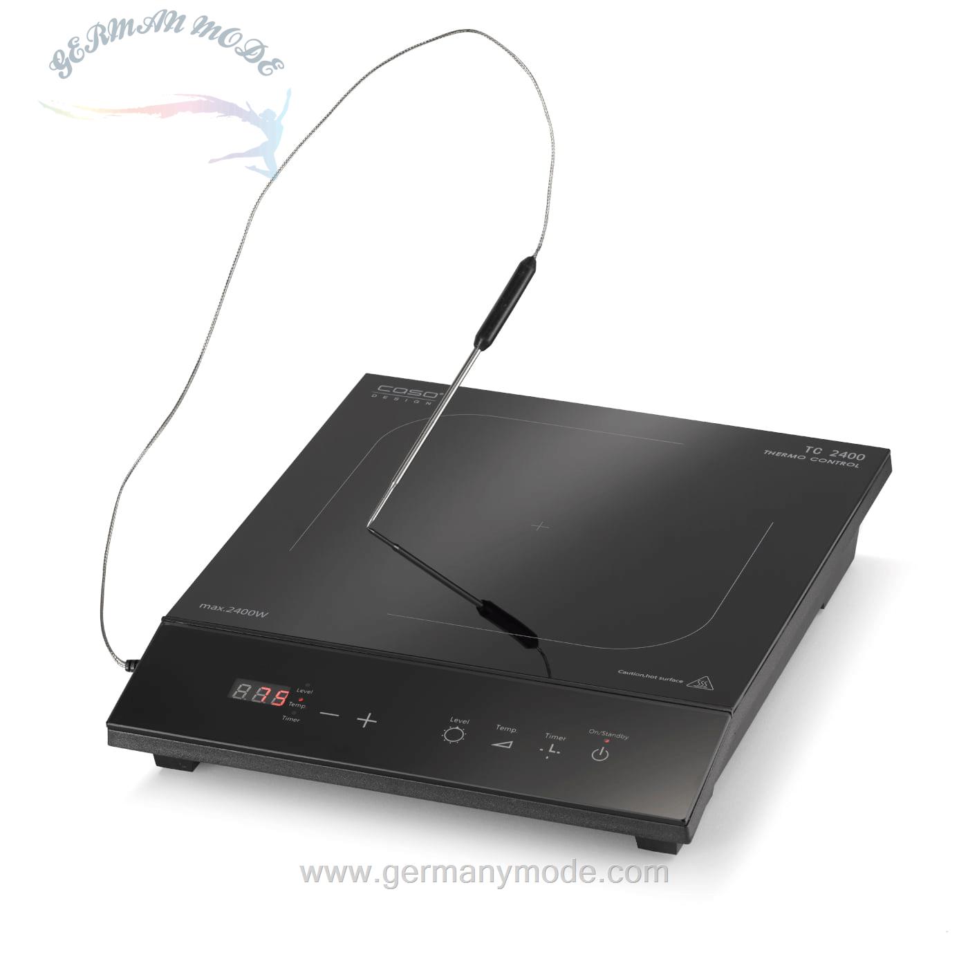اجاق برقی تک شعله دماسنج دار کاسو آلمان CASO TC 2400 Thermo Control