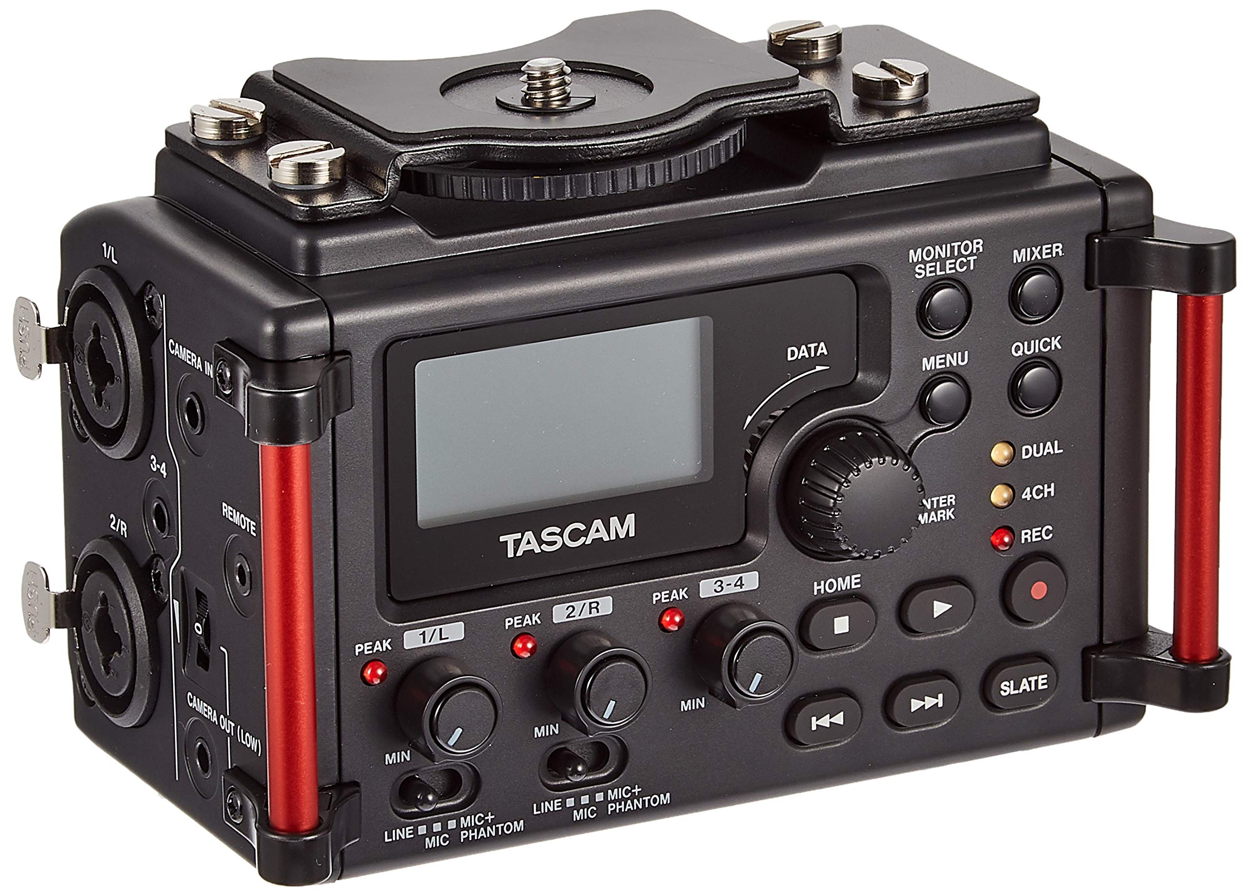 خرید از آمازون - Tascam DR-60DMK2 – ضبط کننده صدا برای دوربین های DSLR تکی