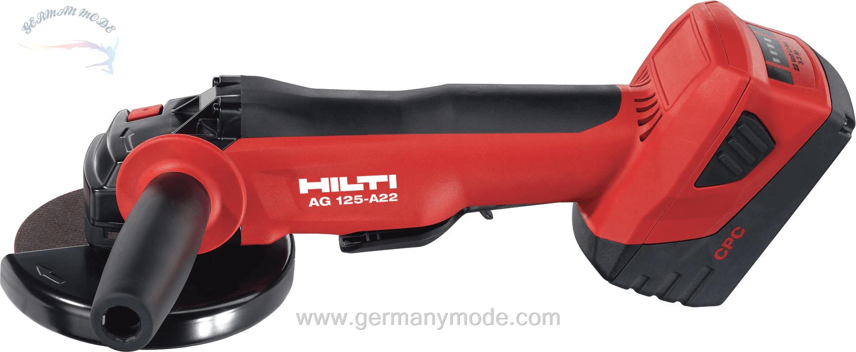 فرز شارژی هیلتی لیختن اشتاین HILTI AKKU-WINKELSCHLEIFER AG 125-A22