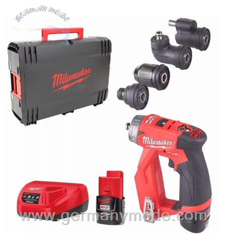 دریل شارژی چکشی میلواکی آمریکا Milwaukee M12 FDDXKIT-202X