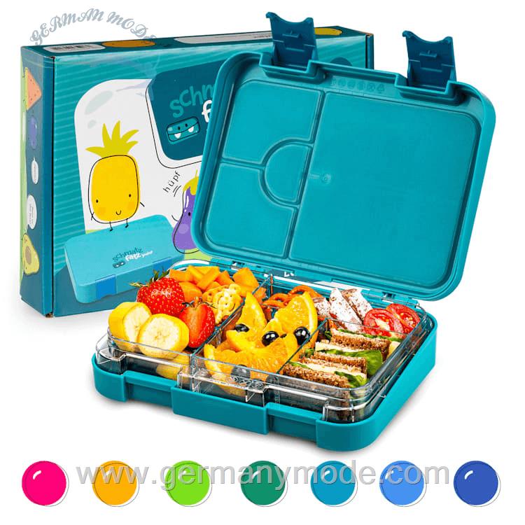 ظرف غذا و اسنک کودک کلارشتاین آلمان Klarstein junior Lunchbox Petrol Sea