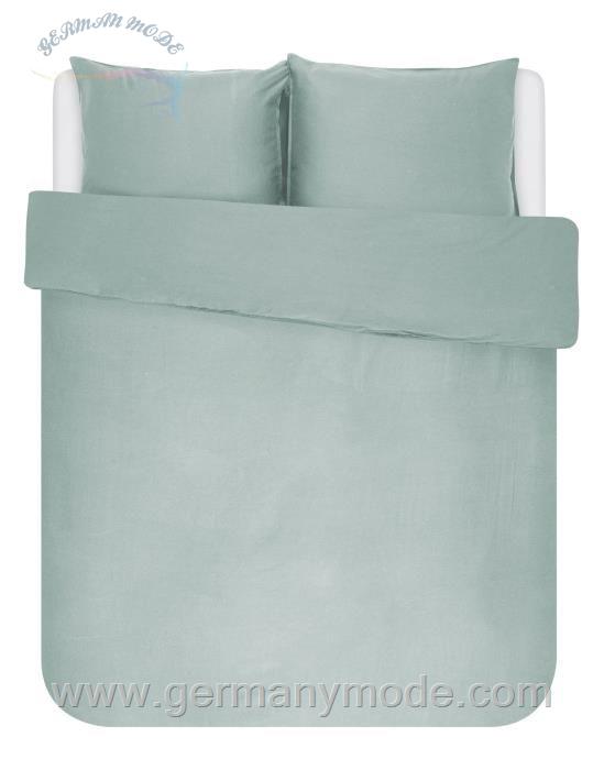 رو تختی اسنزا هلند ESSENZA Minte Dusty Green Bettwäsche