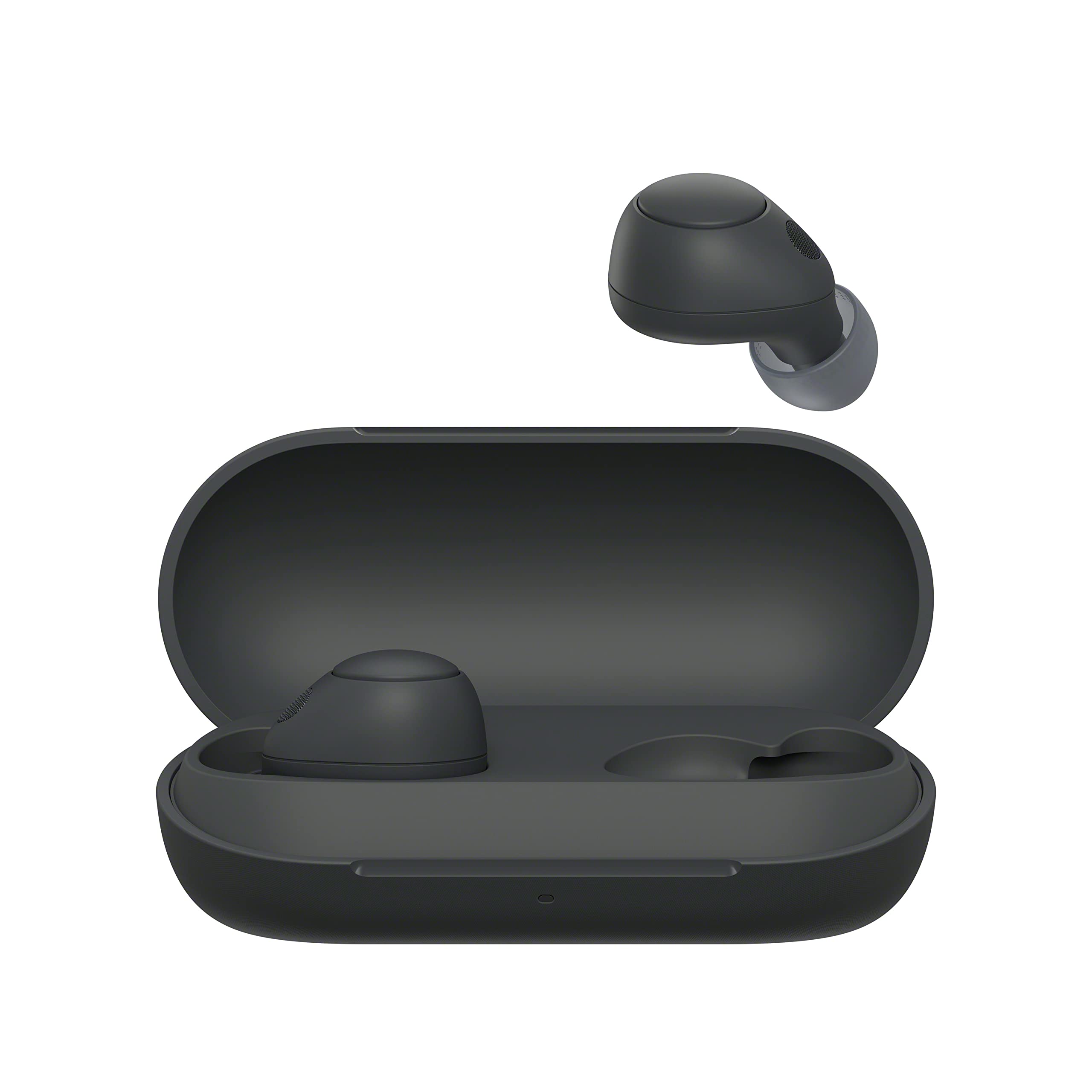 خرید از آمازون - Sony WF-C700N kabellos, Bluetooth, Noise Cancelling Kopfhörer (kleine, leichte Kopfhörer mit Bluetooth Multipoint Connection, IPX4, bis zu 20h Akkulaufzeit, Schnellladung, iOS & Android) Schwarz Gojischwarz