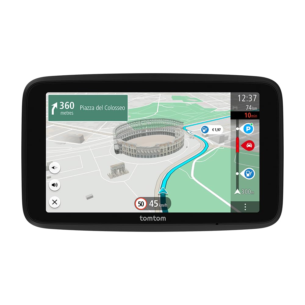 خرید از آمازون - دستگاه ناوبری TomTom GO Superior (6 اینچ، اجتناب از ترافیک به لطف TomTom Traffic، به روز رسانی نقشه جهان، به روز رسانی سریع از طریق WiFi، در دسترس بودن جای پارک، قیمت سوخت)