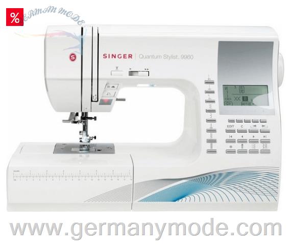 چرخ خیاطی 600 کاره سینگر آمریکا Singer Nähmaschine Quantum Stylist 9960, 600 Programme