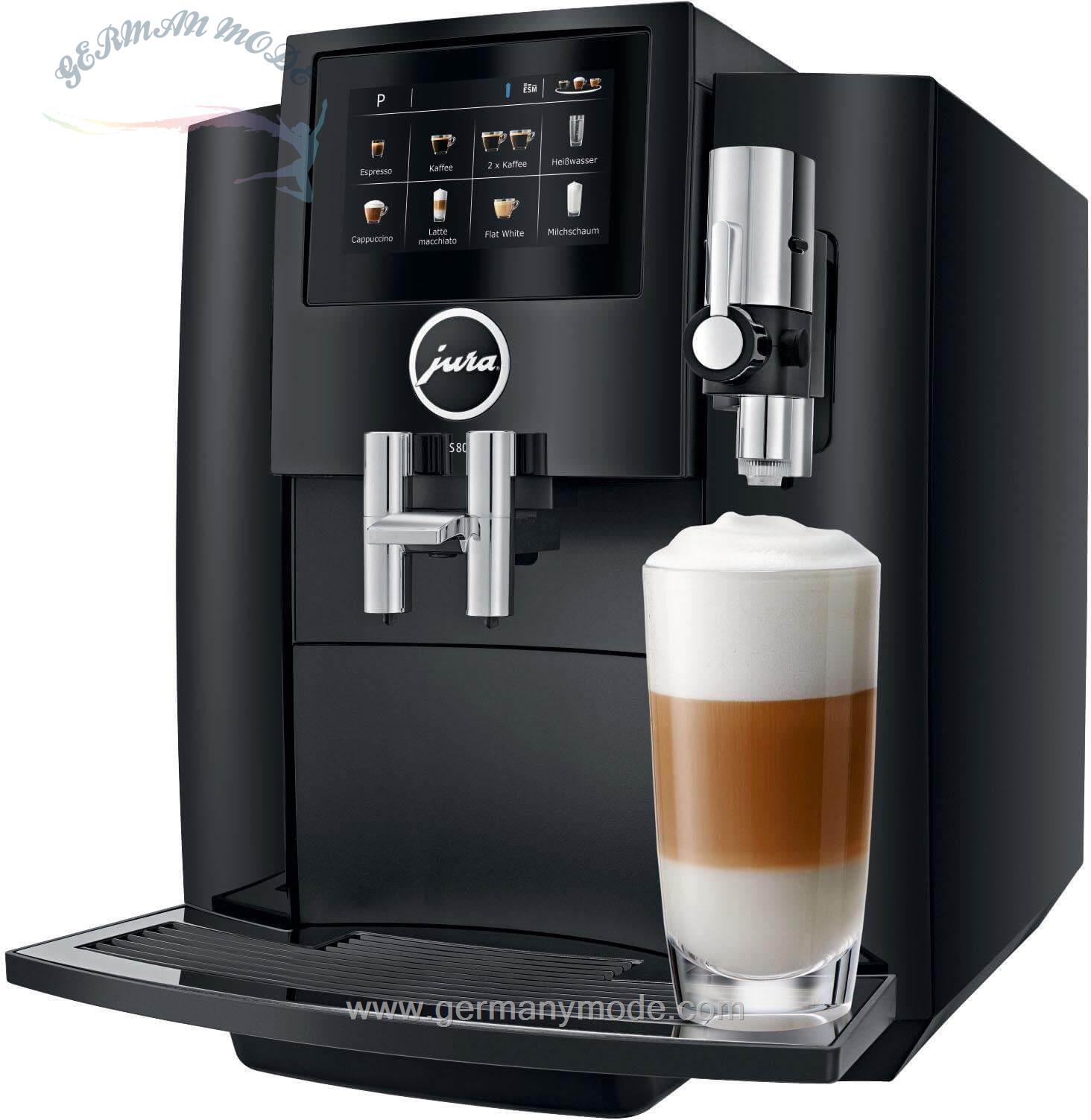 اسپرسو ساز جورا سوئیس JURA Kaffeevollautomat S80 Piano Black