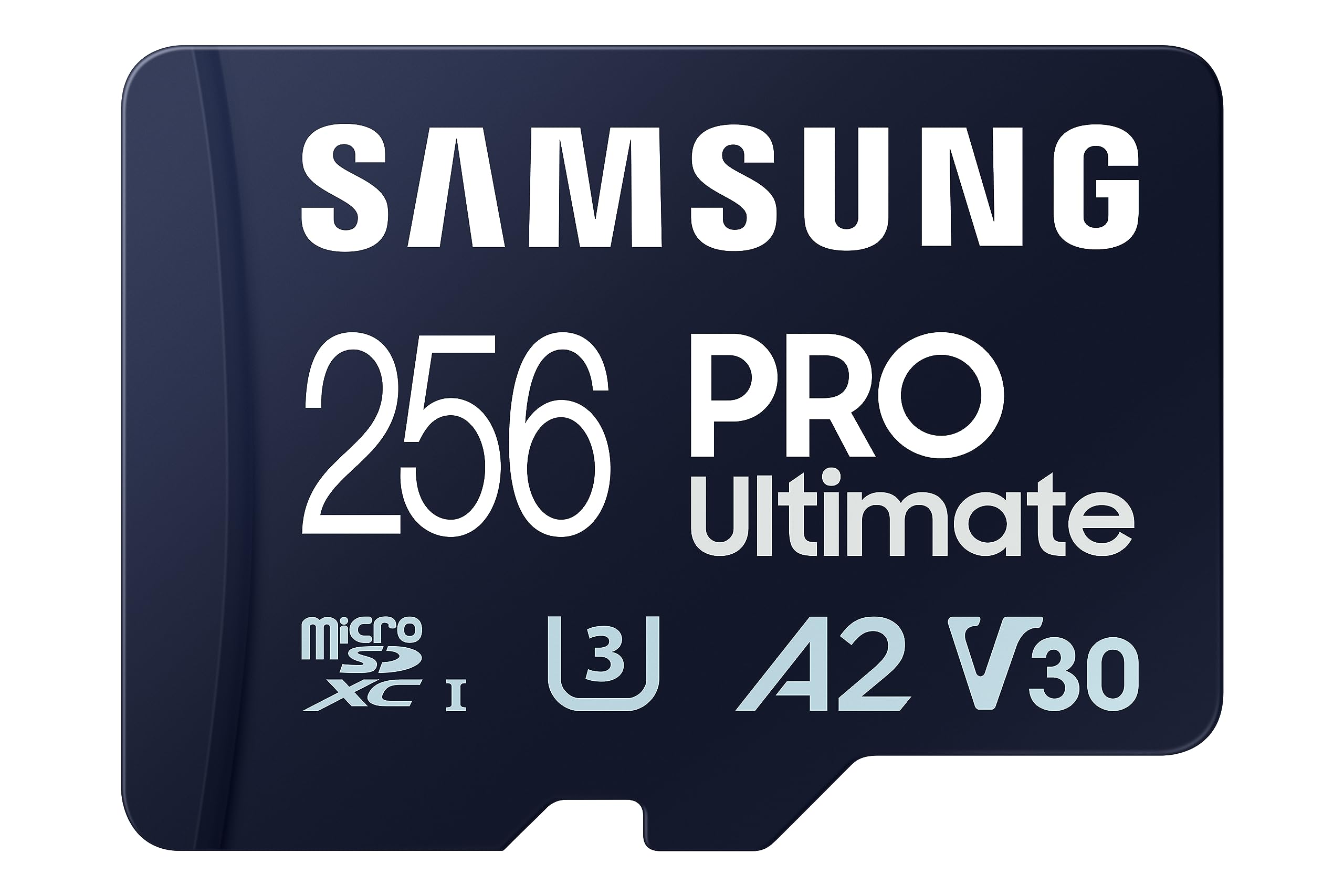 خرید از آمازون - کارت میکرو اس‌دی Samsung PRO Ultimate + آداپتور SD، 256 گیگابایت، برای گوشی‌های هوشمند، پهپادها و دوربین‌های اکشن، UHS-I U3، خواندن 200 مگابایت بر ثانیه، 130 مگابایت بر ثانیه نوشتن، MB-MY256SA/WW Pro Ultimate 200 مگابایت بر ثانیه، 256 گیگابایت