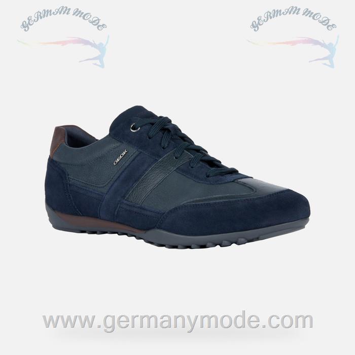 کتانی مردانه جی اوکس ایتالیا GEOX NIEDRIGE SNEAKERS Wells Herr Marineblau