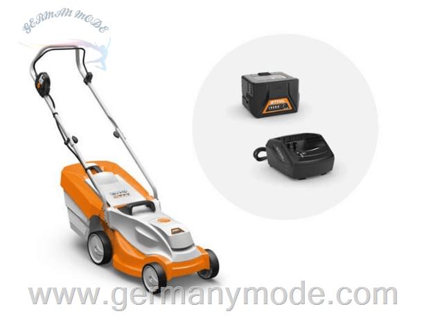 چمن زن شارژی باطری دار اشتیل آلمان Stihl RMA 235 mit Akku AK 20 und Ladegerät AL 101