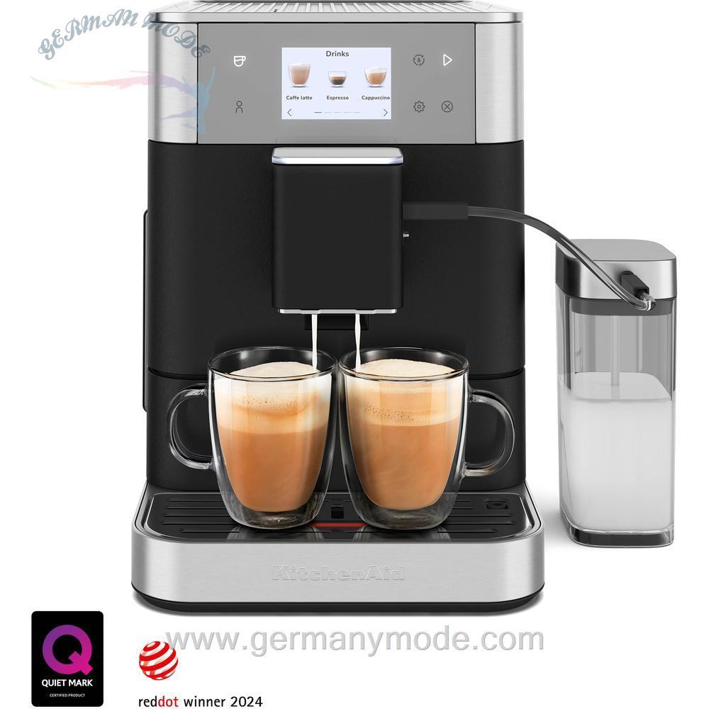 اسپرسو ساز قهوه ساز تمام اتوماتیک کیچن اید آمریکا KitchenAid دستگاه قهوه ساز اسپرسو ساز چدنی مشکی KF7 چدنی مشکی 5KES8557EBK