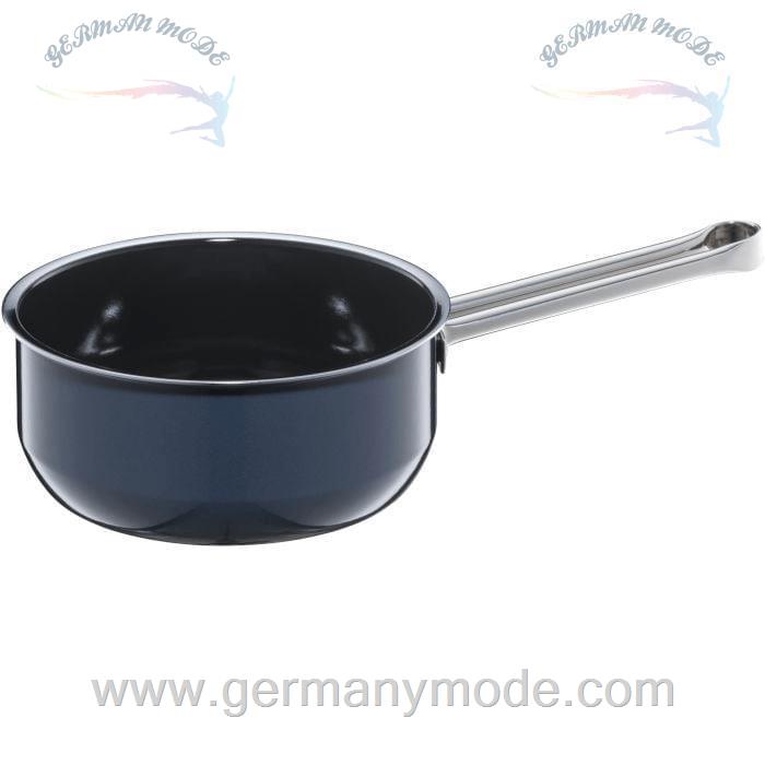 قابلمه شیرجوش 16 سانت وی ام اف آلمان WMF FUSIONTEC ESSENTIAL STIELKASSEROLLE, 16CM BLUEBERRY